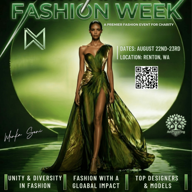 North America Fashion Week 2026 flyer