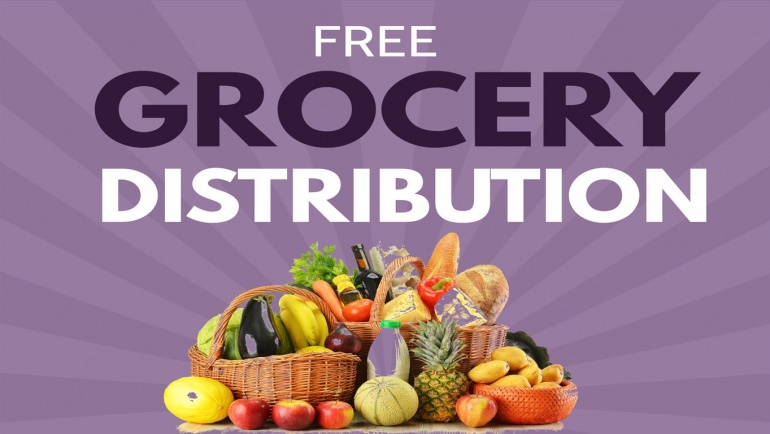 Free Grocery Distribution  – Every Thursday